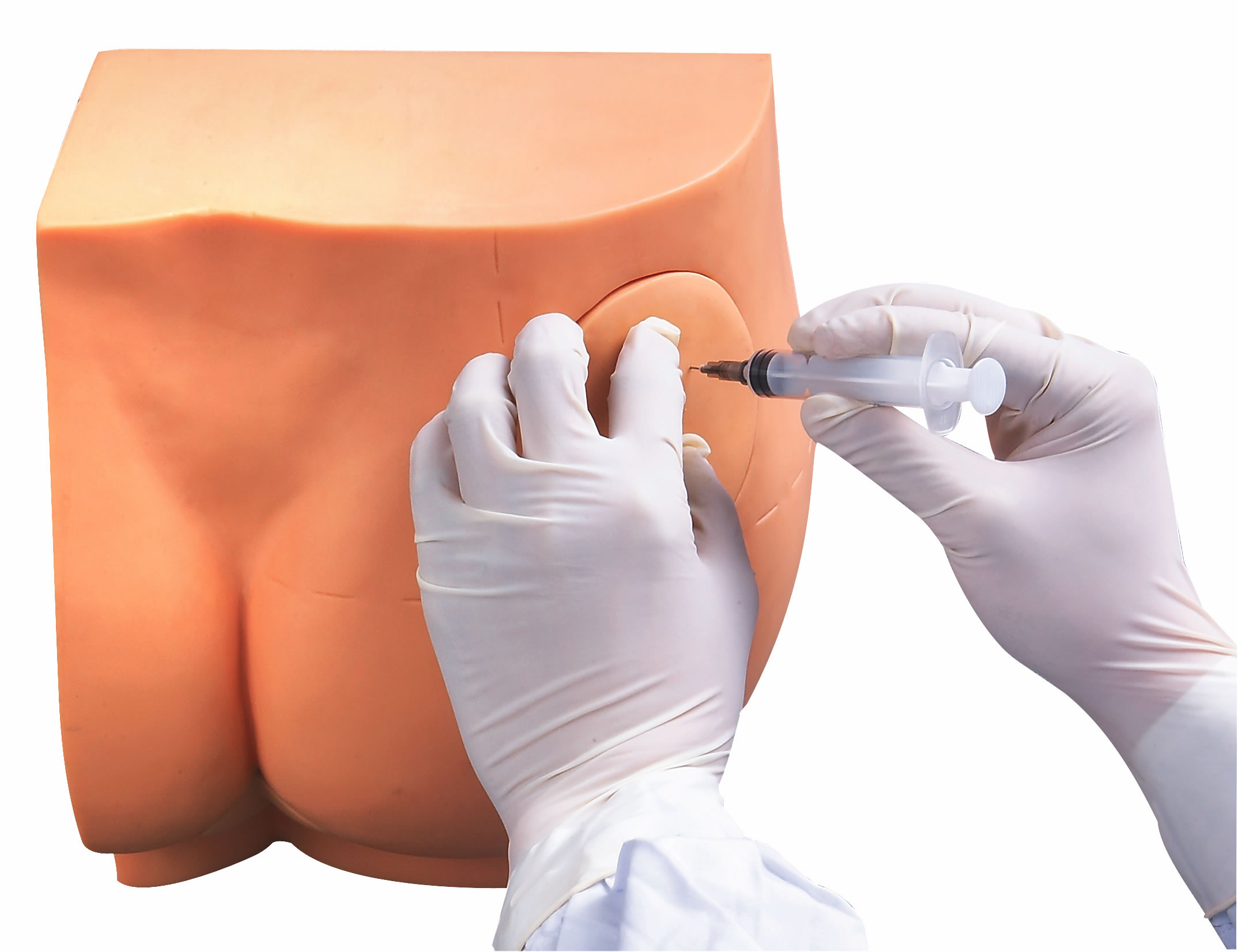 Intramuscular Injection Buttocks Nursing Manikin For Colleges Adult Nursing Training